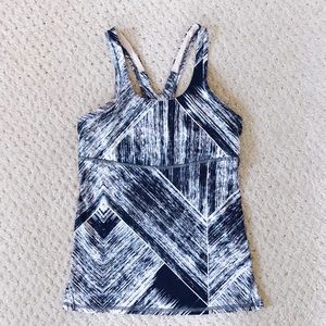 Lululemon racerback tank with built-in bra 6